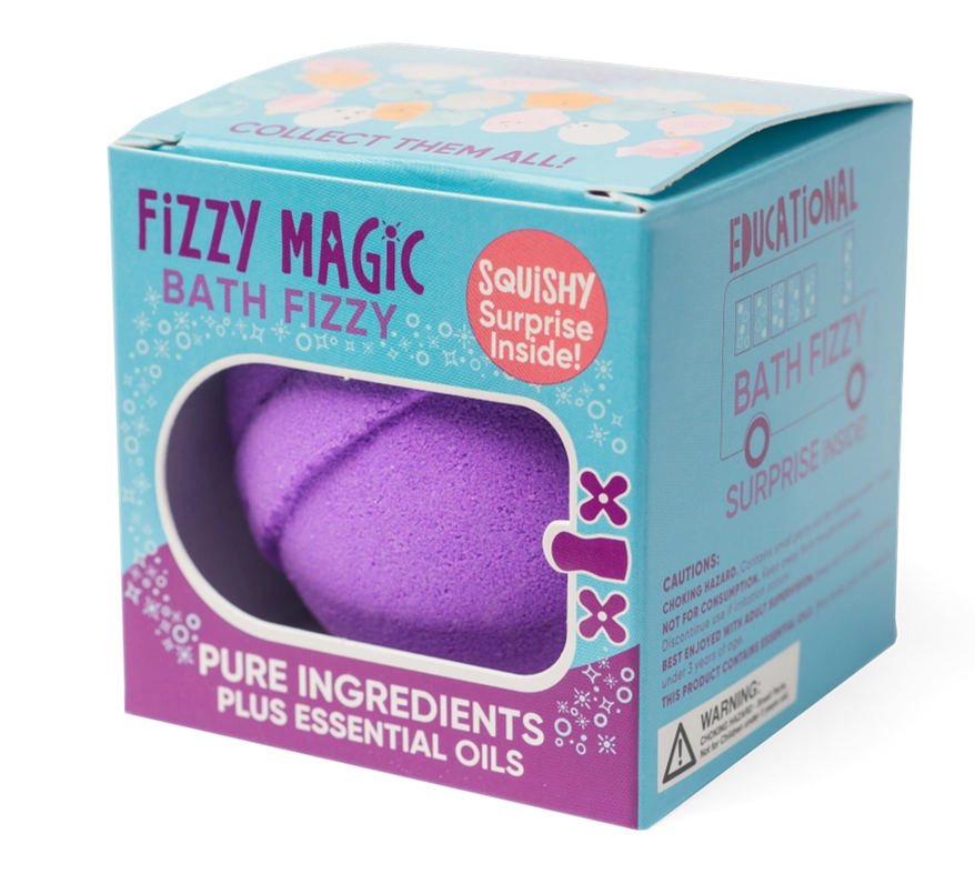 Fizzy Magic Sparkly Squishy Surprises Inside Bath Bombs