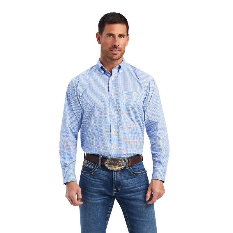ARIAT Nory Stretch Classic Fit Shirt / White