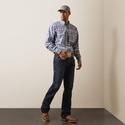 ARIAT Pro Series Norbert Classic Fit Shirt / White
