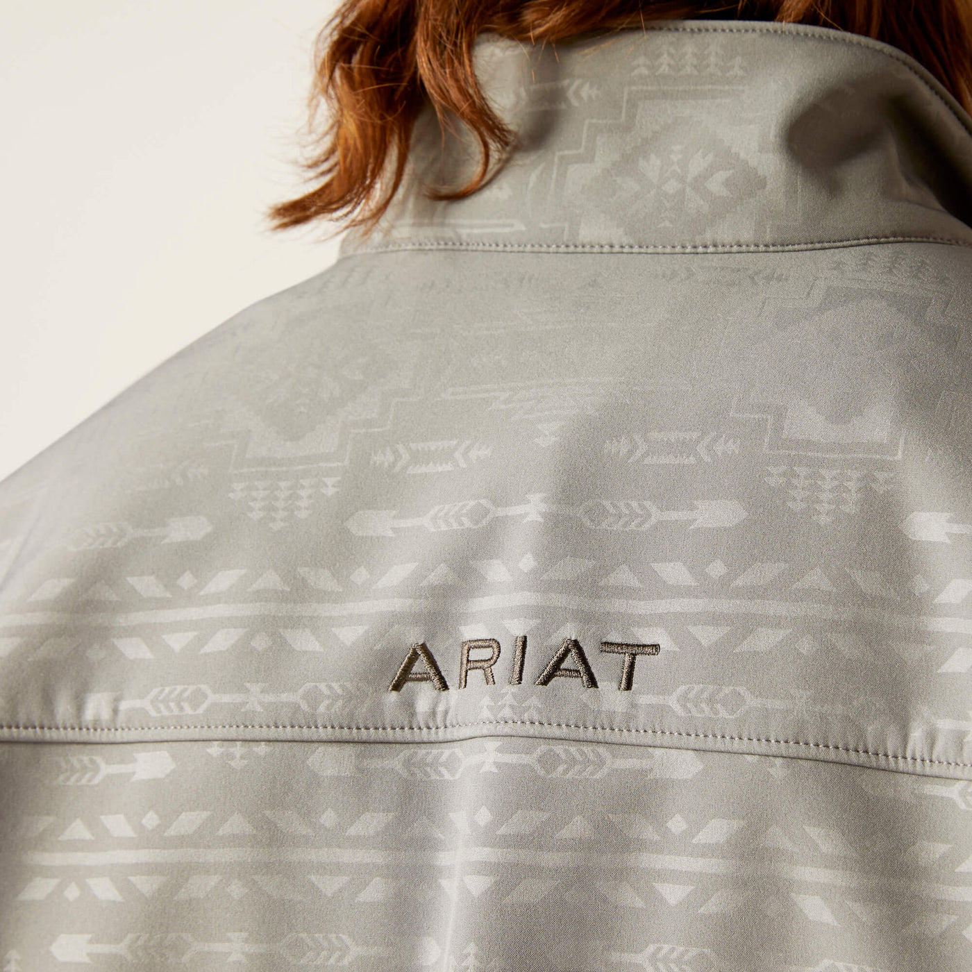 ARIAT Men's Vernon 2.0 Softshell Jacket - Jetty Gray Embossed