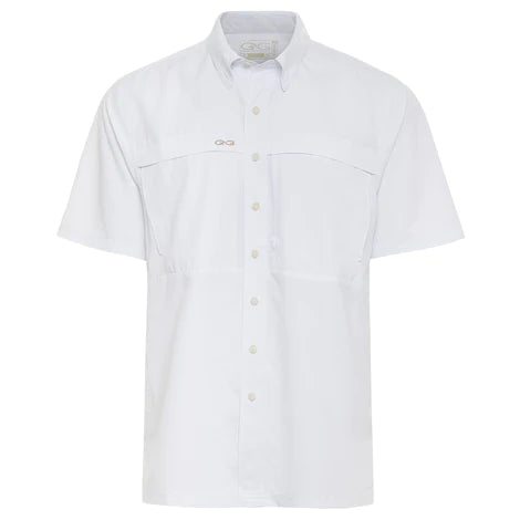 Gameguard White Microfiber Short Sleeve Shirt