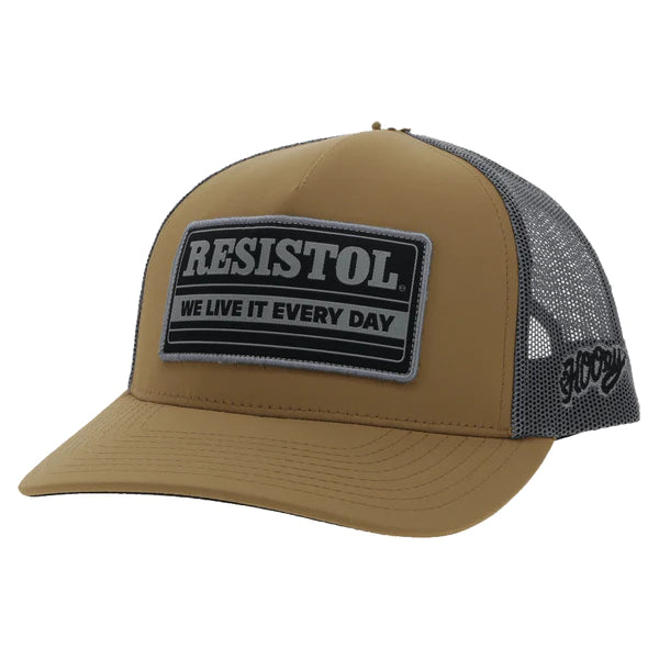 "RESISTOL" TAN/GREY HAT