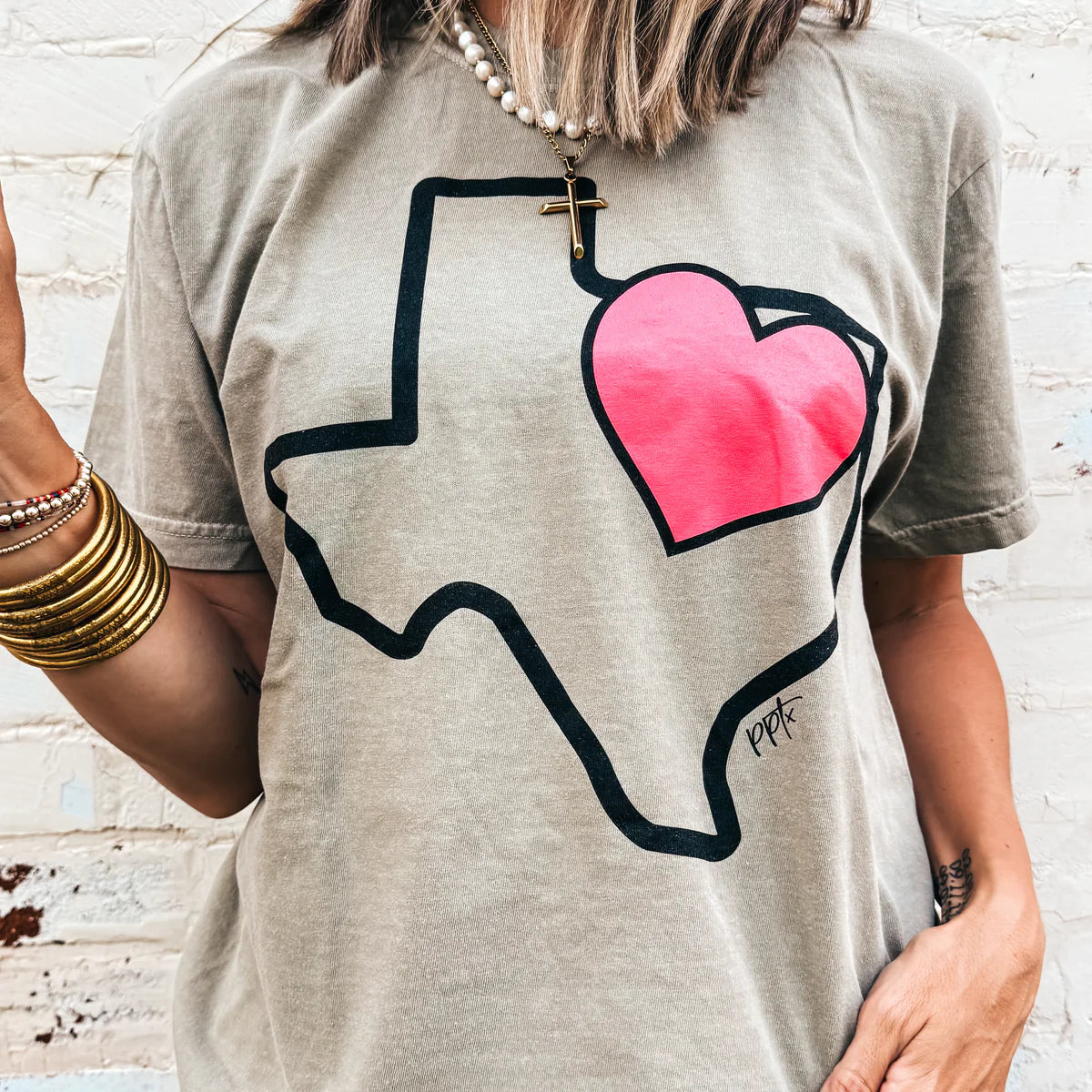 Texas Heart Graphic Tee