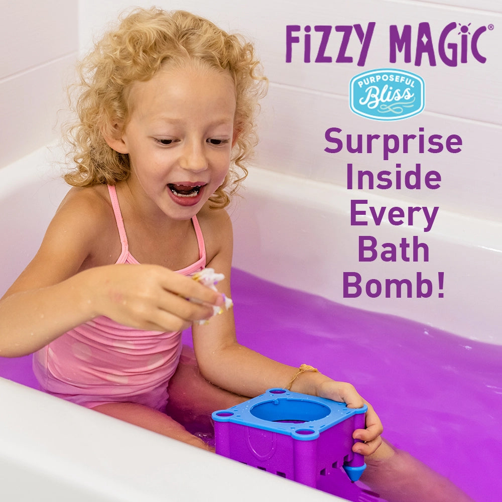Fizzy Magic Castle Water Toy Kit with Bath Bomb