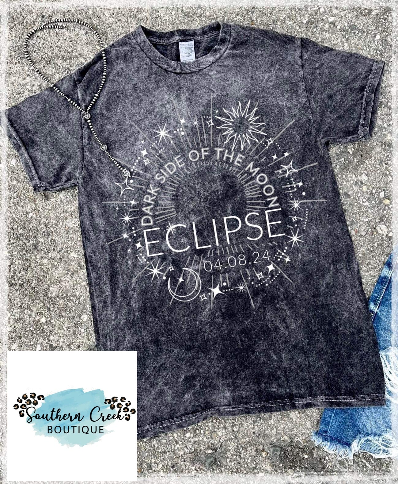 Dark Side of the Moon Eclipse Graphic Tee