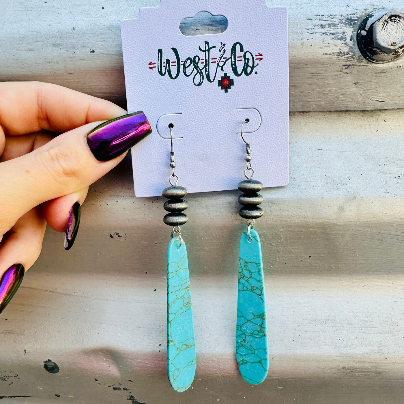 Turquoise Canyon Dangle Earrings