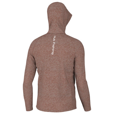 Huk Baked Clay Heather Pursuit Hoodie