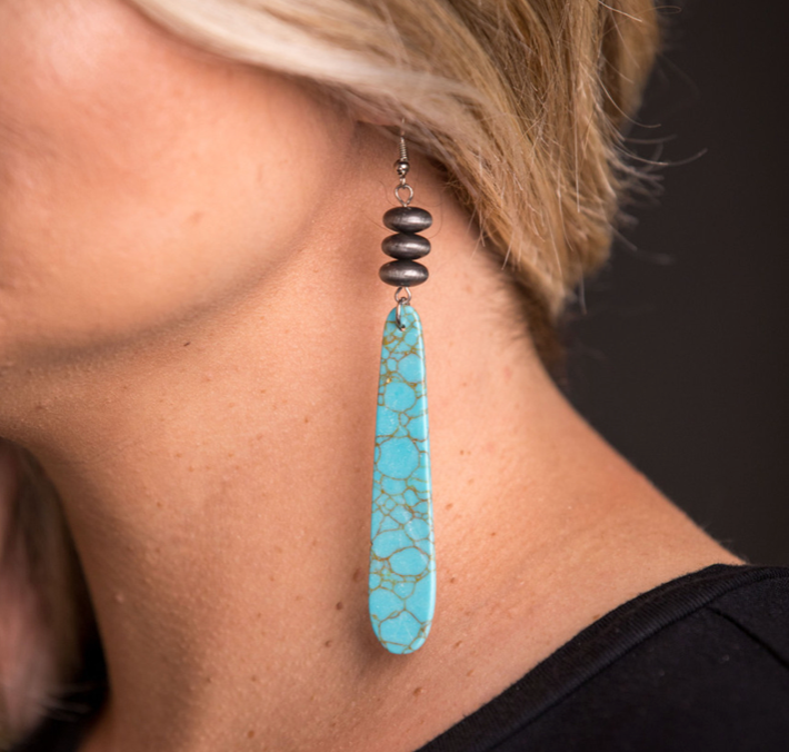 Turquoise Canyon Dangle Earrings