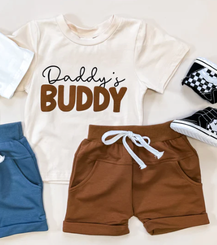 Daddy's Buddy Set in Brown