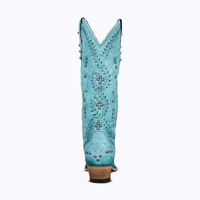 Cossette Boho Western Boot Turquoise