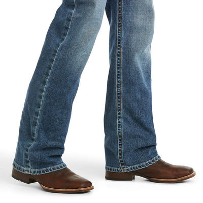 ARIAT Men's M5 Fargo Slim Stretch Stillwell Stackable Straight Leg Jean