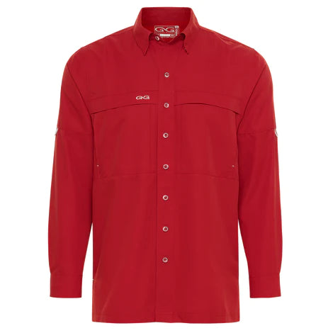 GameGuard Crimson Microfiber Long Sleeve Shirt
