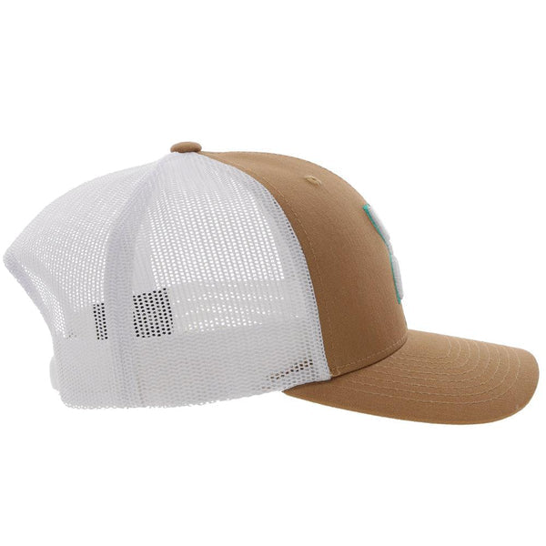 "Sterling" Tan/White Hooey Snapback Hat