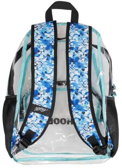 "Nitro" Hooey Blue/White Clear Backpack